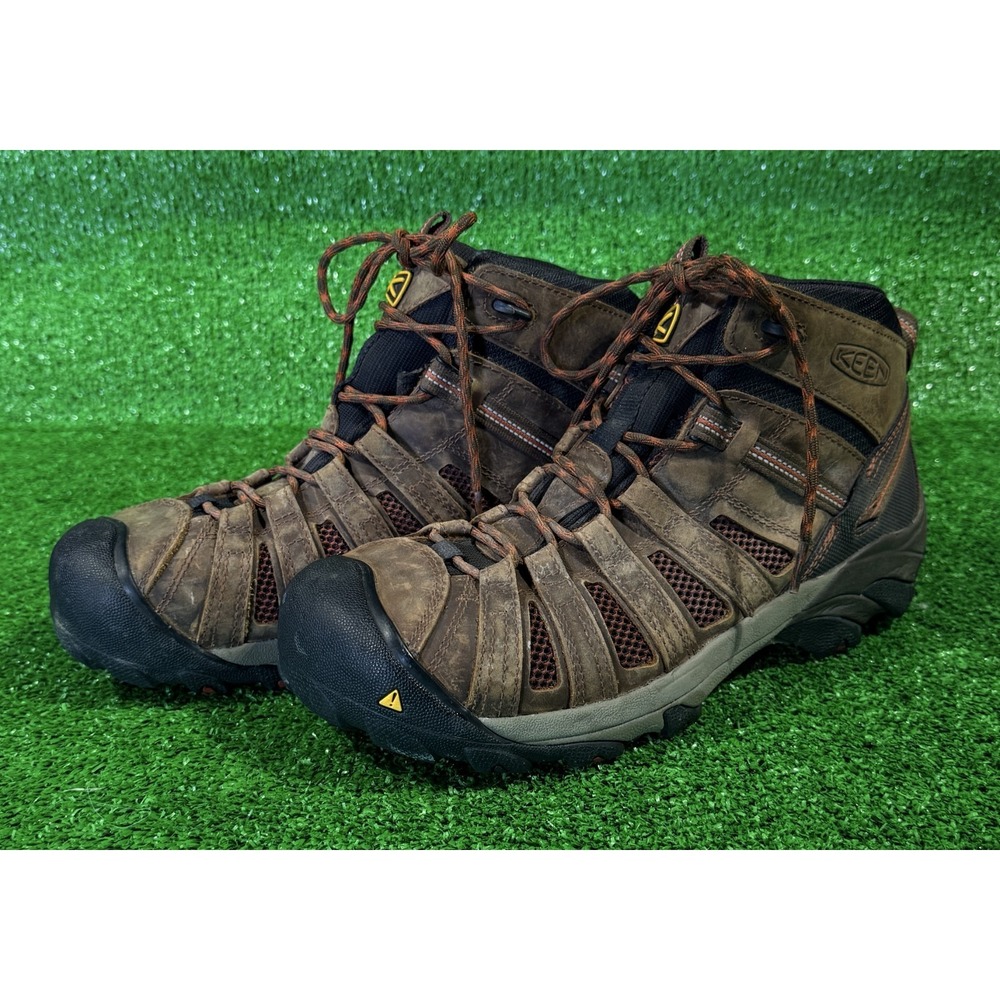 KEEN Flint - Men's Mid Steel Toe Utility Boot 1007972EE - Size 11.5‎ EE